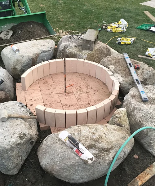 Fire Pit in Wilsons Farm in Bonney Lake 